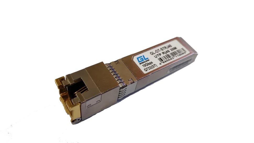 Модуль GIGALINK SFP+ 10G, медь кат.6 (20м), кат. 6а (30м), Ethernet 10G, (до 30м)