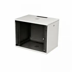  					Шкаф настенный 19-дюймовый (19), серия SU, 18U, 845x600х400, со стеклянной дверью, с открывающимися стенками, цвет серый (RAL 7035) (SU-118)				 