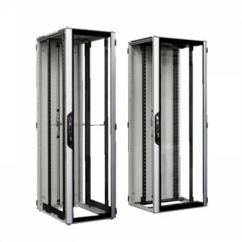 VX IT Шкаф 600x800x600 15U standard обзорная и глухая двери 19 спереди