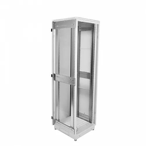 Шкаф телекоммуникационный напольный 38U (600x800) дверь стекло