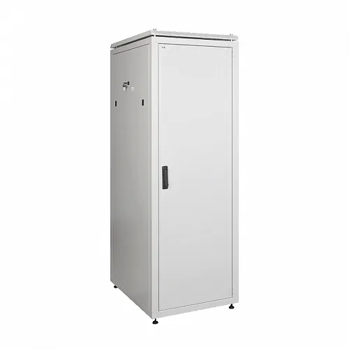 ITK Шкаф сетевой 19 LINEA N 28U 600х800 мм металлическая передняя дверь серый