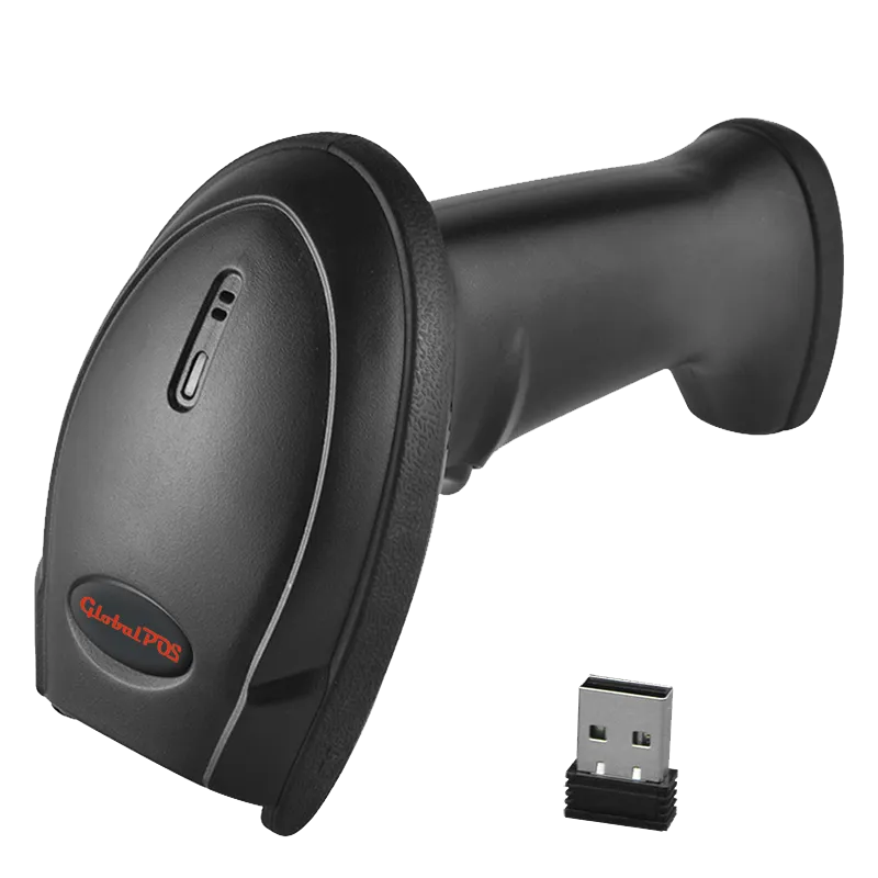 Сканер штрихкода GP-9400B, ручной 2D сканер, Bluetooth, USB, черный