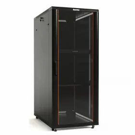  					Шкаф напольный 19-дюймовый,32U,1610x600х800мм,перед.и зад.распаш.перфор.двери(75%),ручка с замком,крыша нового типа,9004,разобранный				 