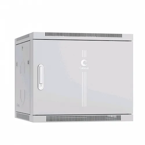 Шкаф телекоммуникационный настенный 19 9U 600x450x501mm (ШхГхВ) дверь металл