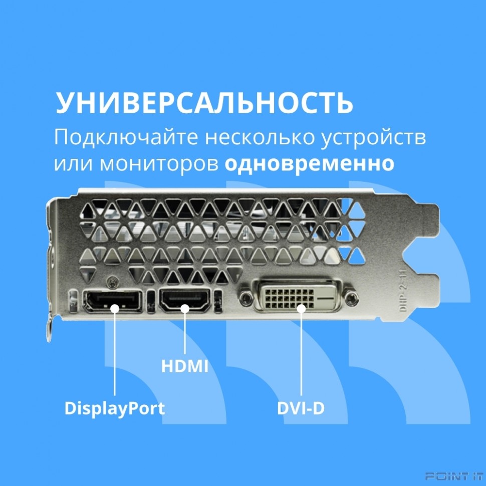 Видеокарта CBR GTX1660 Super 6Gb GDDR6, 192bit, 1530-1785Mhz, 1*DP + 1*HDMI + 1*DVI, 125W, Ret [VGA-STX1660S-6G-RTL]