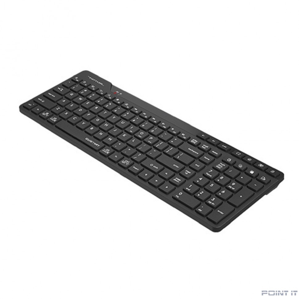 Клавиатура беспроводная A4Tech Fstyler FBK27C AS black (USB, BT/Radio, slim, Multimedia) (FBK27C AS)