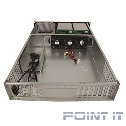Exegate EX264268RUS Серверный корпус Exegate Pro 2U660-HS06 <RM 19", высота 2U, глубина 660, без БП, 6xHotSwap, USB>