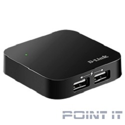 D-Link DUB-H4/D1A/E1A Компактный концентратор с 4 портами USB 2.0
