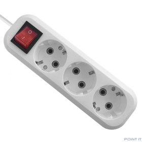 Defender Удлинитель L330 16 А, 15 м  [99358] выключатель, с заземлением