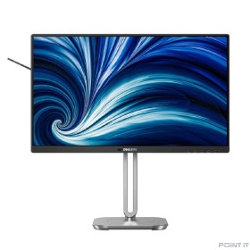 Монитор LCD PHILIPS 23.8&quot; 24B2N4200/00 Black с поворотом экрана (IPS, 1920x1080, 120Hz, 4 ms, 178°/178°, 300 cd/m, 1500:1)
