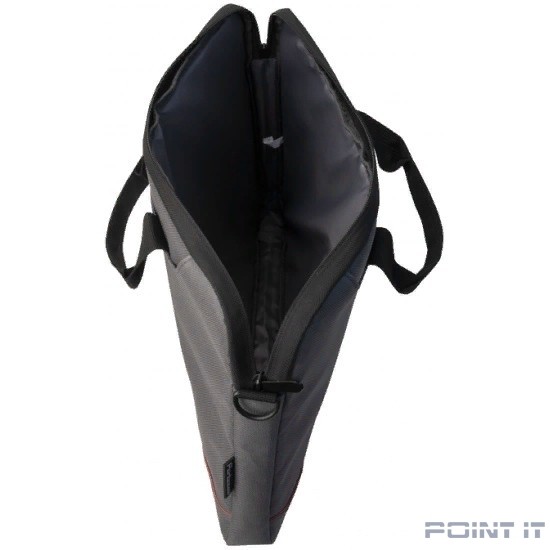 Сумка PORTCASE KCB-141GY (нейлон, серая до 15,6")