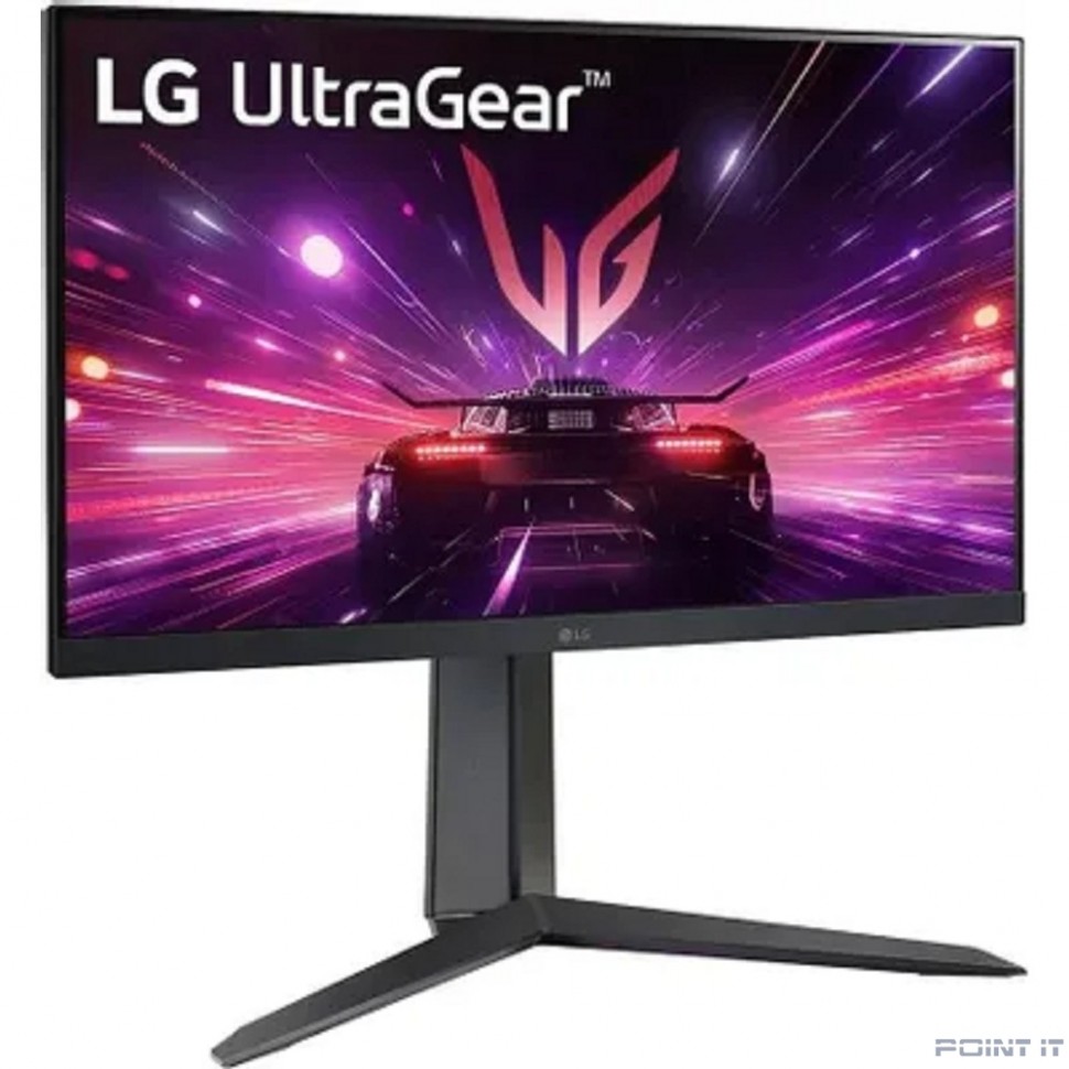 Монитор LCD LG 23.8" 24GS65F-B UltraWide черный {IPS 1920x1080 180Hz 1ms 300cd 178/178 HDMI DisplayPort G-Sync HAS Pivot}[24gs65f-b.aruz]