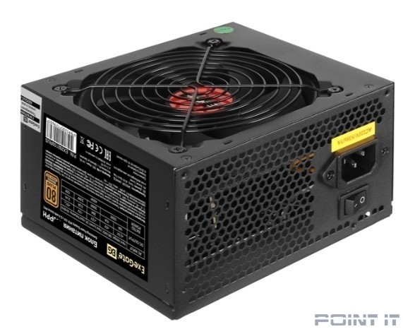 Exegate EX292158RUS-OEM Блок питания 1200W ExeGate 80 PLUS® Bronze 1200PPH-OEM (ATX, APFC, КПД 89% (80 PLUS Bronze), 12cm fan, 20+4pin, 2x(4+4)pin, 6xPCI-E, 8xSATA, 4xIDE, black, RTL)