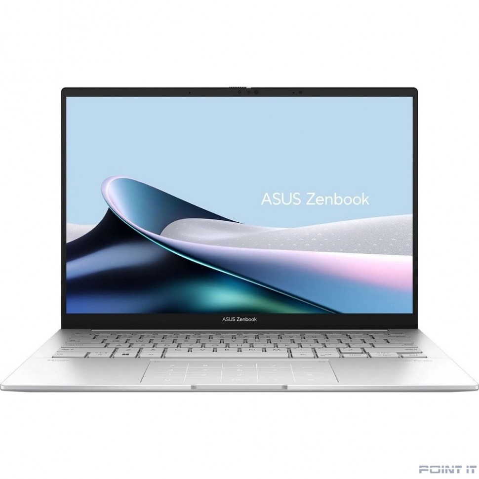 Ноутбук ASUS Zenbook 14 Special UX3405CA-PP682X [90NB14W2-M010D0] Foggy Silver14" {OLED Ultra 9 285H/LPDDR5X 32GB/1TB SSD/Intel Arc Graphics/Win 11 Pro RUS}