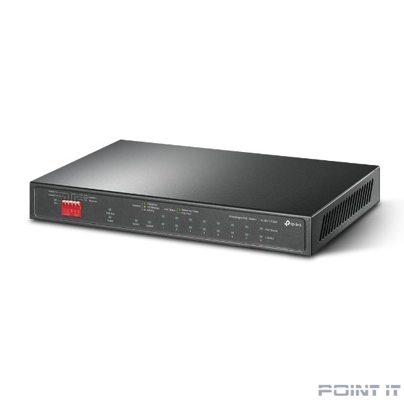 Коммутатор 10PORT 8POE+ TL-SG1210MP TP-LINK