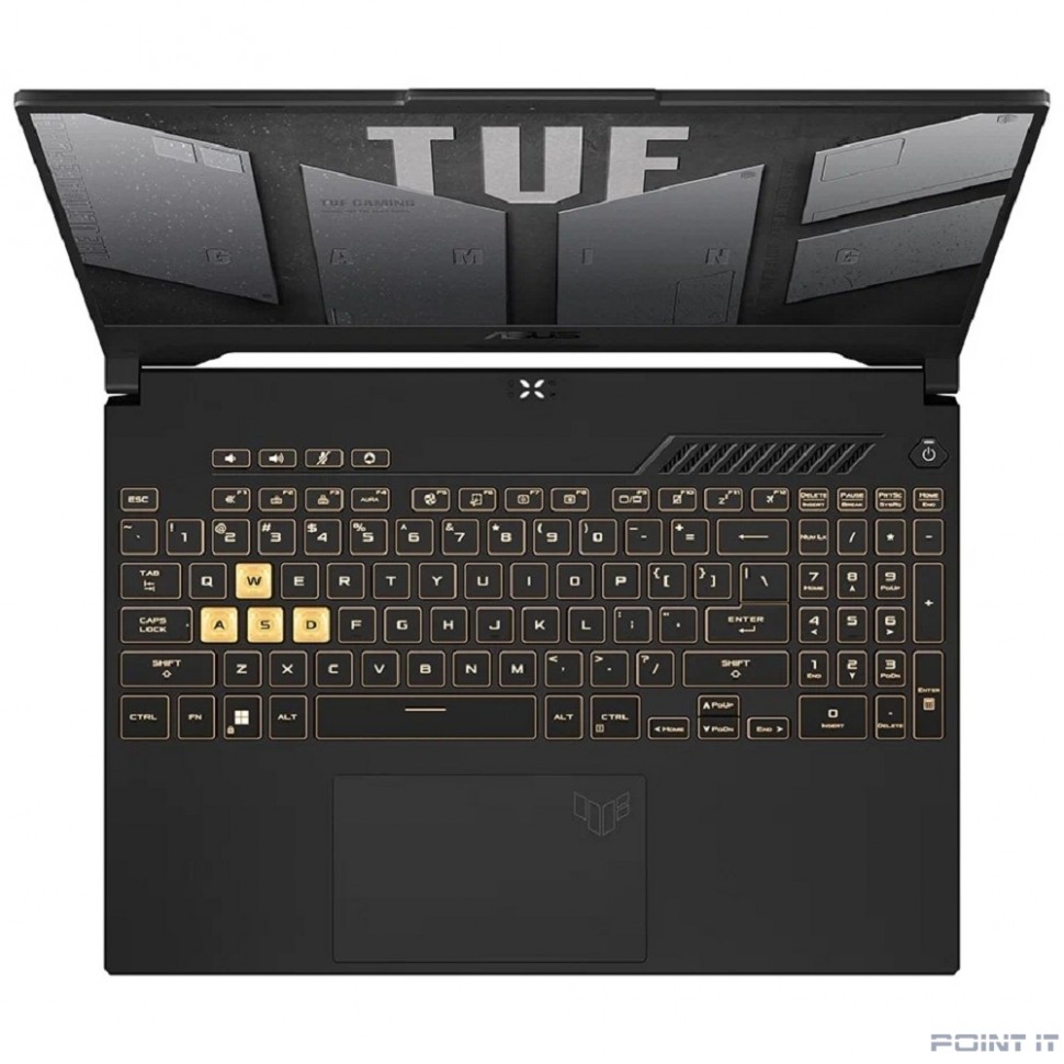 Ноутбук ASUS TUF Gaming F15 FX507ZC4-HN172 [90NR0GW1-M00T90] Gray 15.6"" {FHD i7 12700H(2.3Ghz)/16384Mb/512PCISSDGb RTX3050(4096Mb)/DOS}