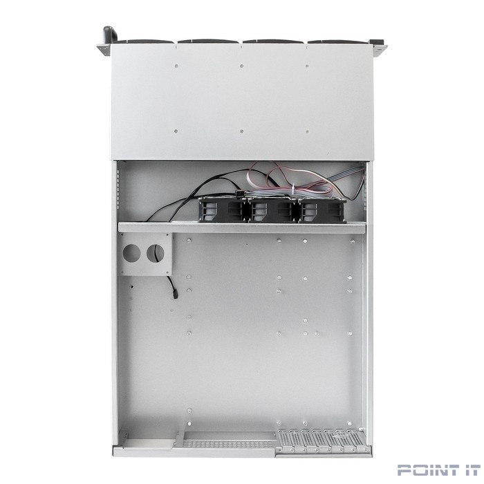 Exegate EX294276RUS Серверная платформа ExeGate Pro 2U660-HS12 <RM 19", высота 2U, глубина 660, Redundant БП 2x800W, 12xHotSwap>