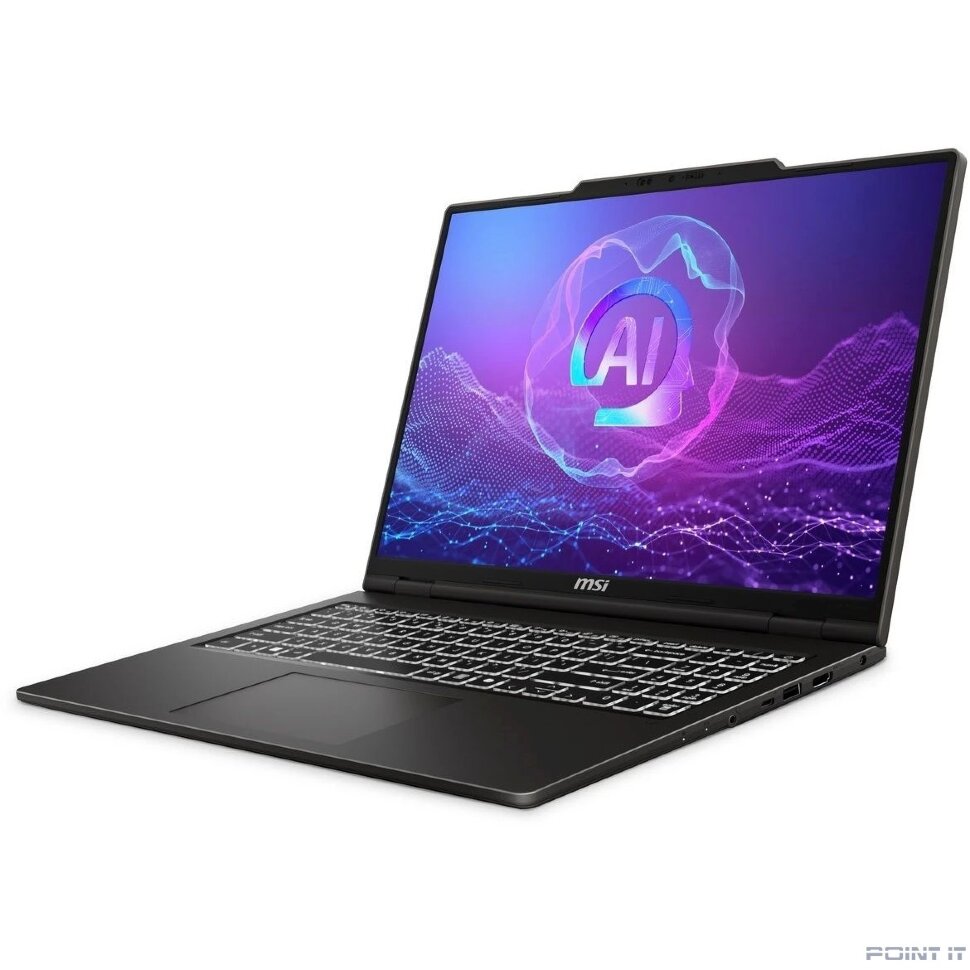 Ноутбук MSI Venture 16 AI+ A2HMG-050RU [9S7-261221-050] Grey 16" {OLED 2K Ul7 255H/ 32Gb/ SSD1Tb/ Intel Arc 140T /Windows 11 Pro}