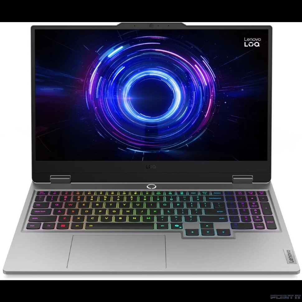 Ноутбук Lenovo LOQ 15IRX10 [83JE009FPS] Grey 15.6" {FHD i5 13450HX/24Gb/512Gb SSD/NV RTX5050 8Gb/DOS}