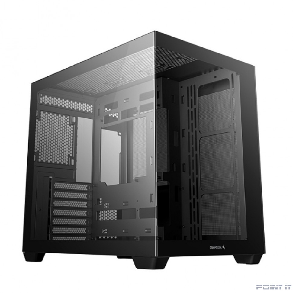 Корпус MiniTower Deepcool CG530 Black (ATX, без БП, 2*USB3.0 Type-A+USB2.0 Type-A) (R-CG530-BKNDA0-G-1)