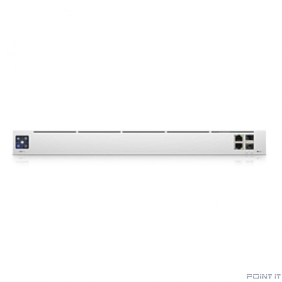 UBIQUITI UXG-Pro Маршрутизатор в стойку, 4 ядра, 2х 10G SFP+, 2х 1G RJ45, вход USP-RPS DC