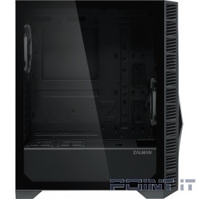 Корпус MIDITOWER ATX W/O PSU Z3 ICEBERG BLACK ZALMAN