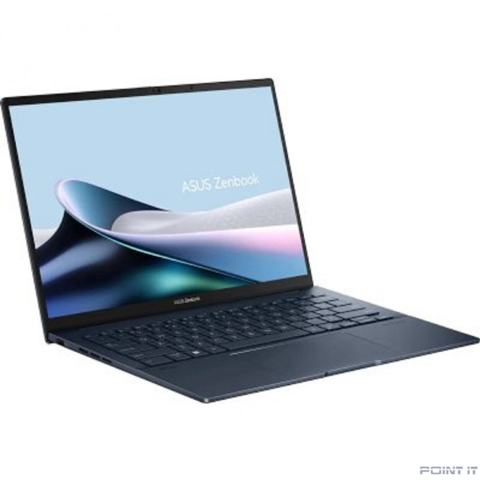 Ноутбук ASUS Zenbook 14 OLED UX3405MA-QD992 [90NB11R1-M01SU0] Blue 14" {OLED FHD+ Ultra 9 185H/16Gb/SSD512Gb/ Intel Arc /noOs/ Bag}