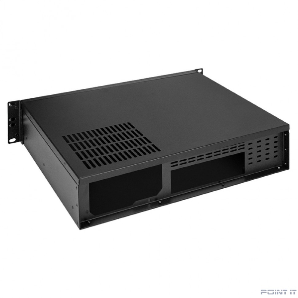 Exegate EX297591RUS Серверный корпус ExeGate Pro 2U350-33 <RM 19", высота 2U, глубина 350, без БП, 2*USB+1* USB3.0>
