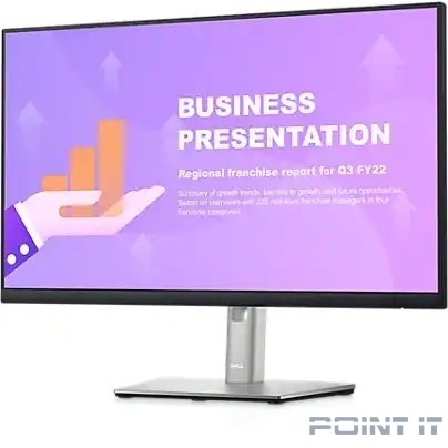 Монитор LCD Dell 23.8" P2422HE черный {IPS 1920x1080 60Hz 5ms 178/178 250cd 8bit(6bit+FRC) HDMI1.4 DisplayPort1.2 4xUSB3.2 Pivot VESA} [2422-5205]