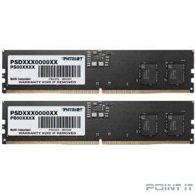 Память DDR5 2x16Gb 5600MHz Patriot PSD532G5600K Signature RTL PC5-44800 CL46 DIMM 288-pin 1.1В Ret