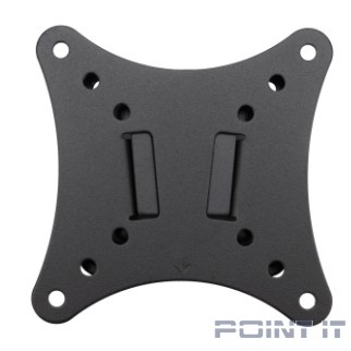 REXANT Кронштейн для телевизора 10"-27", фиксированный чёрный {10"-27" Максимальная нагрузка: 15 кг VESA: 75х75, 100х100 мм}