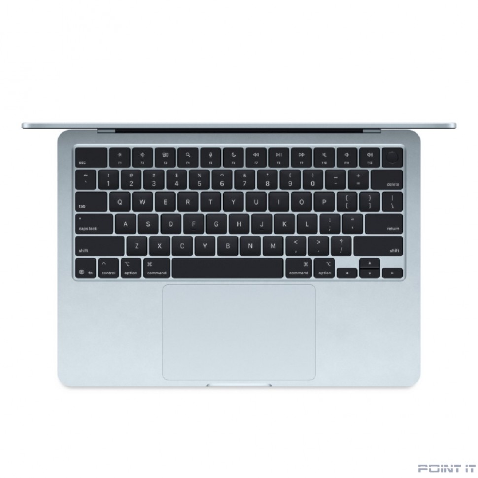 Ноутбук Apple MacBook Air 13-inch 2025 [MC6V4] (КЛАВ.РУС.ГРАВ.) Sky Blue 13.6" Liquid Retina {(2560x1600) M4 10C CPU 10C GPU/24GB/512GB SSD} (A3240)