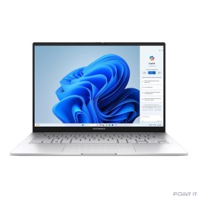 Ноутбук ASUS Zenbook 14 UX3405CA-PP642  [90NB14W2-M00Y50]  Silver 14&quot; {OLED  Ultra 9 285H / 32Gb / SSD 512Gb/Arc graphics/DOS+ алюм корп; +чехол; NumberPad}