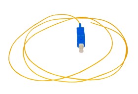 Пигтейл SC/UPC SM buffer 0.9мм 9/125, 1м