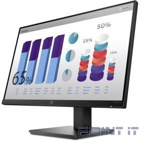 Монитор HP P24q G4 QHD Monitor 23,8", IPS, QHD, 2560x1440,250 cd/m2, 1000:1, 5mc,  3y, HDMI, VGA [8MB10AA#ABB]