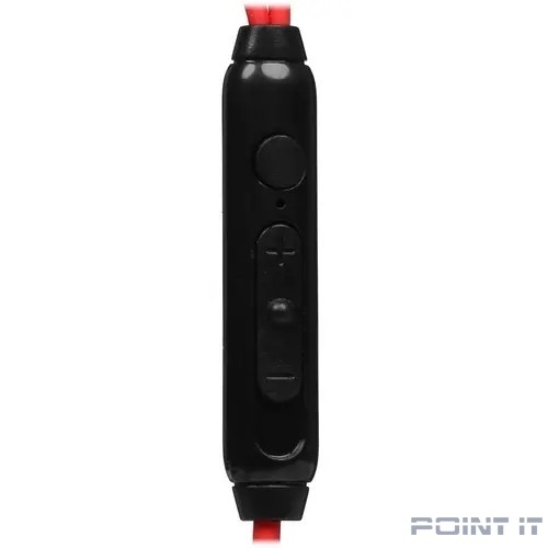 Наушники внутриканальные с микрофоном SVEN E-292M, черн-красн, пульт