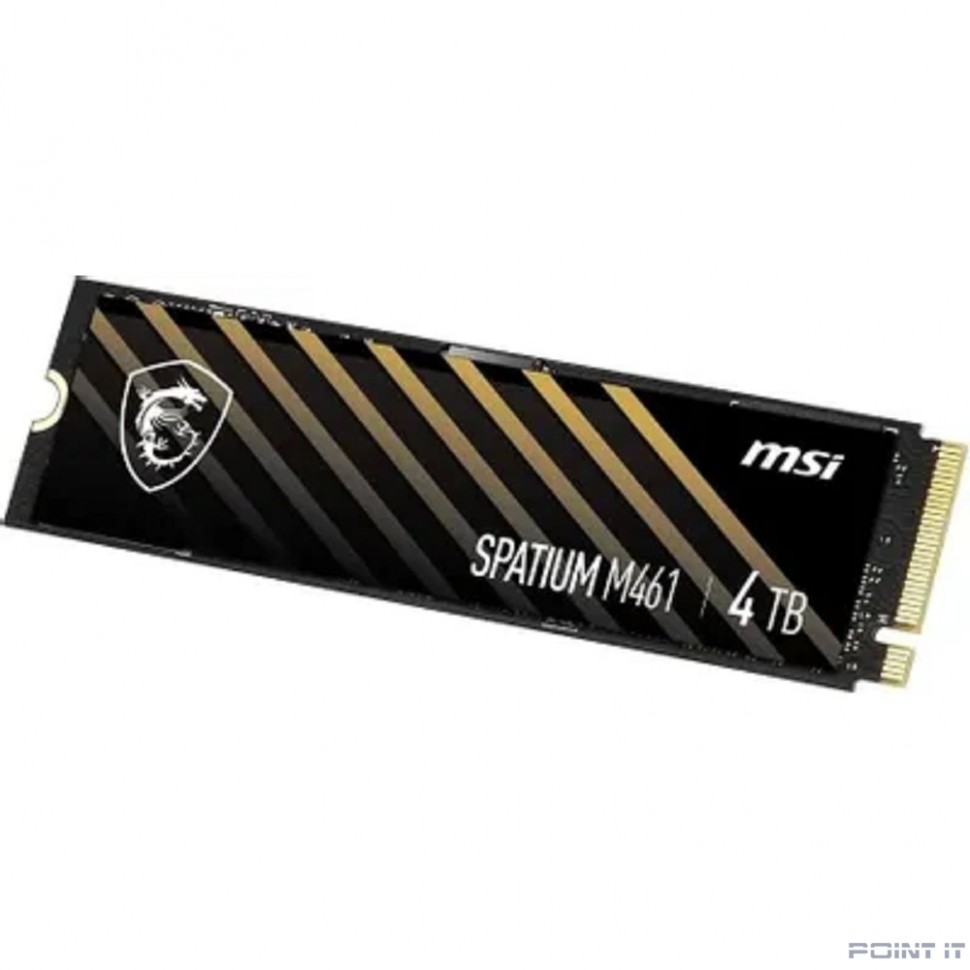 Твердотельный накопитель SSD MSI M.2 4TB PCIe 4.0 NVMe SPATIUM M461