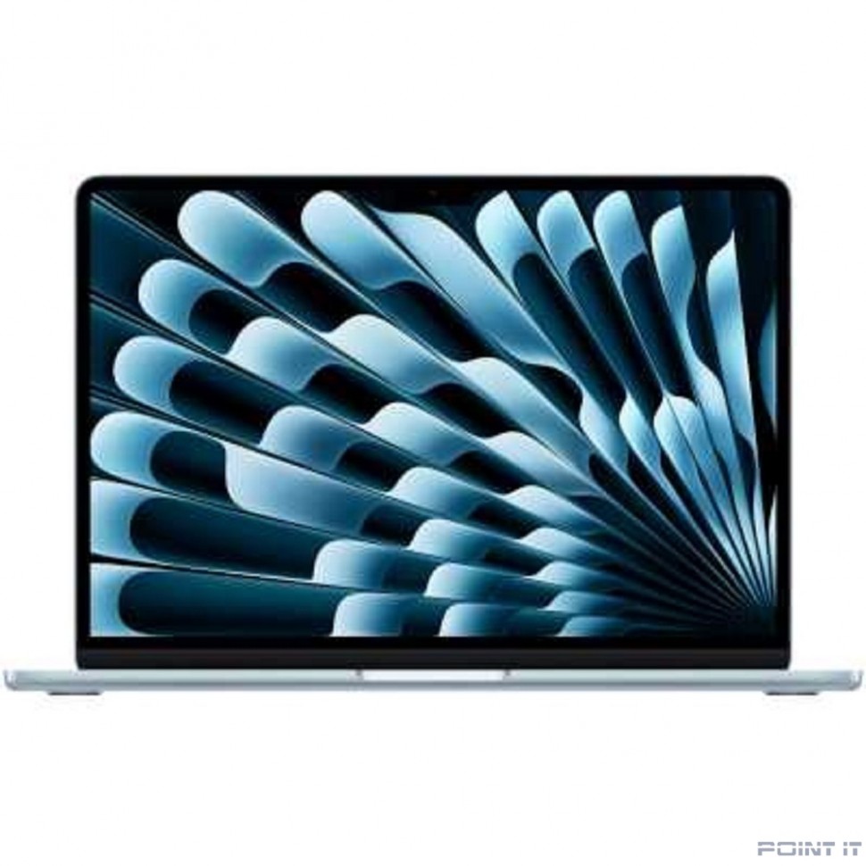 Ноутбук Apple MacBook Air 13-inch 2025 [MC6V4LL/A] (КЛАВ.РУС.ГРАВ.) Sky Blue 13.6" Liquid Retina {(2560x1600) M4 10C CPU 10C GPU/24GB/512GB SSD} (A3240)