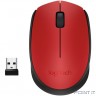 910-004641/910-004645 Logitech Wireless Mouse M171, Red