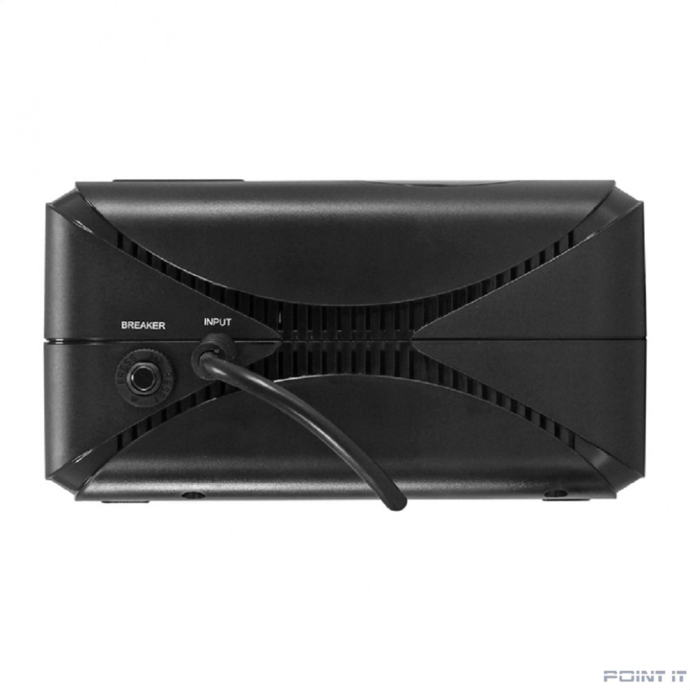 Exegate EX295684RUS ИБП ExeGate NEO Smart BU-600.LCD.AVR.5SH <600VA/360W, цветной LCD-дисплей, AVR, 5*Schuko, Black>