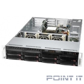 Supermicro SYS-520P-WTR 2U, LGA-4189, TDP 270W, Intel C621A, 8xDDR4, 8x 3.5" hot-swap (2x 2.5" NVMe dedicated), SATA3 (6Gbps), 2xPCI-E 4.0 x16 LP, 2xPCI-E 4.0 x8 LP 2xRJ45 10GBase-T, 1xRJ45 IPMI,
