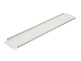 Заглушка 19'' 2 U, без крепежа, серая