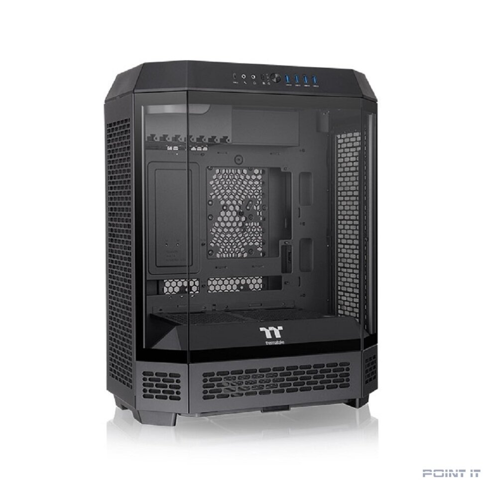 Корпус Thermaltake The Tower 600 черный без БП ATX 11x120mm 5x140mm 4xUSB3.0 audio bott PSU