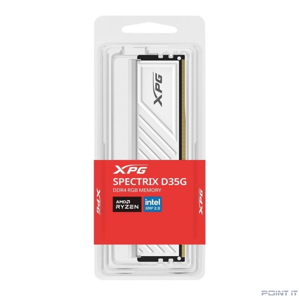 A-data DDR4 XPG SPECTRIX D35G 16GB DDR4-3200 AX4U320016G16A-SWHD35G,CL16, 1.35V WHITE ADATA