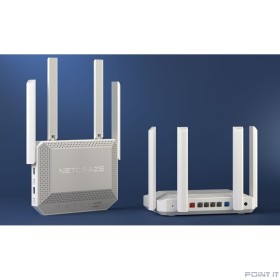 Netcraze Ultra (NC-1812) Мультигигабитный интернет-центр с Mesh Wi-Fi 7 BE7200, Smart-коммутатором 1x10G, 1x2.5G и 4x1G, многофункциональными портами USB 3.2 и 2.0