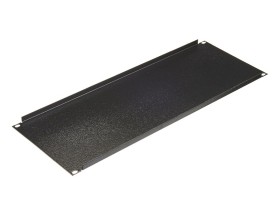 Заглушка 19'' 4U, без крепежа, чёрная