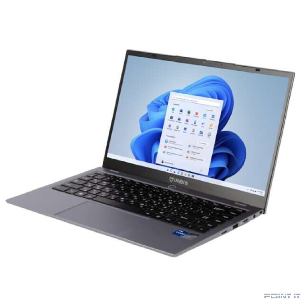 Ноутбук IRBIS [14NBP3003] Grey 14" { FHD i5-1235U/16GB/512GB/W11Pro} 3y warranty, Metal case