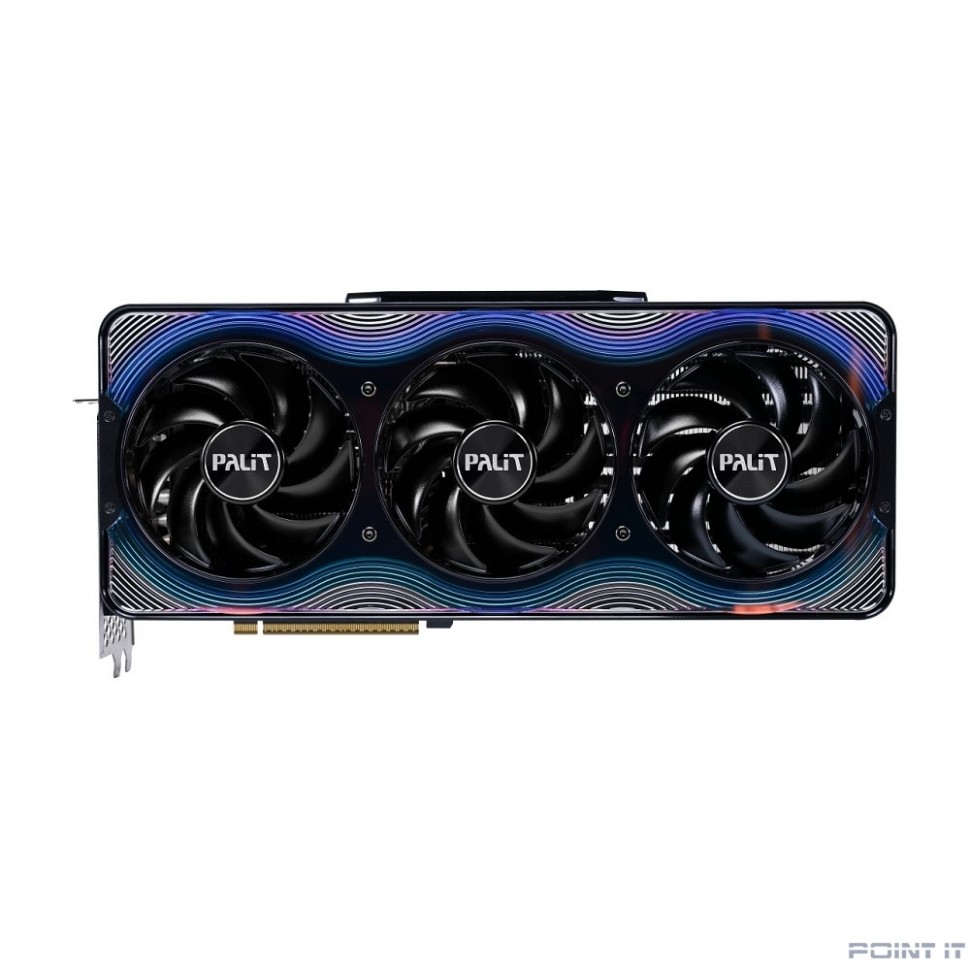 Видеокарта Palit PCI-E nVidia GeForce RTX 5080 GAMEROCK OC 16GB (GDDR7/256 bit/3xDP, HDMI) RTL (NE75080T19T2-GB2030G)