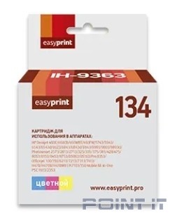 Easyprint C9363HE Картридж IH-9363 №134 для HP Deskjet 460/5743/6543/6843/9803/PSC1613/2353/K7103, цветной