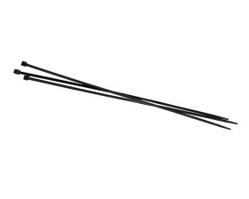 Стяжка нейлоновая 300*3,6 / 100 шт / светостойкая (черная), NETKO Optima SZ
